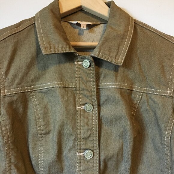 Northern Reflections Tan Denim Jean Jacket - Picture 3 of 16